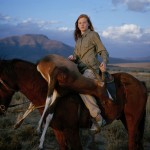David Chancellor Photographs: "Huntress with buck"