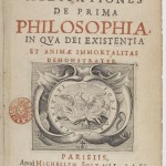 René Descartes' Meditationes de prima philosophia (1641)
