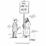 "The End Is Near" by David Sipress, Nov. 2011