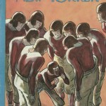 Football cover art by Peter Arno for The New Yorker, 1928