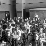 “School Classroom” by Benjamin A. Gifford, c. 1905