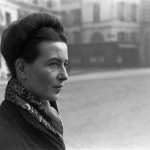 Simone de Beauvoir by Henri Cartier-Bresson, Paris, France, 1945. © Henri Cartier-Bresson/Magnum Photos