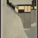 “Snowy Morning” by Settai Komura, c. 1924