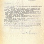 Reproduction of a letter addressed to Linder which Italo Calvino typed while he was staying at the Wellington Hotel in New York, March 20, 1960. Image retrieved from Portaletture