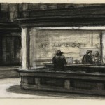 Studies for ‘Nighthawks’ by Edward Hopper, 1941-1942