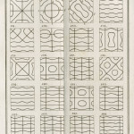 Table 10 from ‘Entdeckungen über die Theorie des Klanges’ by Ernst Chladni, 1787. Public domain.