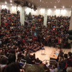 Giorgio Agamben delivering his lecture “For a Theory of Destituent Power”, Athens, November 2013. Image retrieved from Chronos.