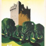 Pan American travel poster for Ireland by Edward McKnight Kauffer, 1953