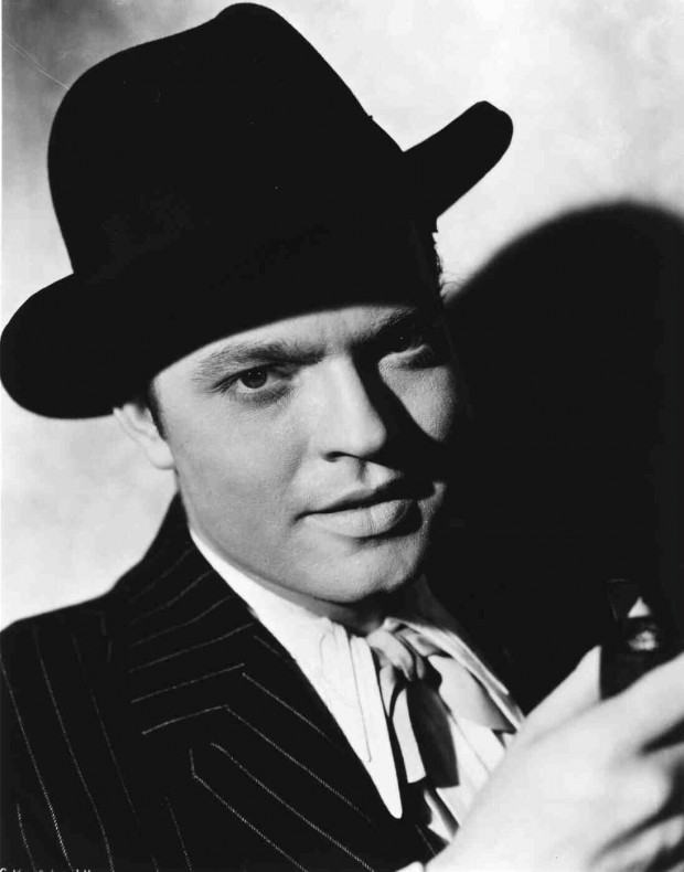 Orson Welles as Charles Foster Kane, publicity photo for RKO