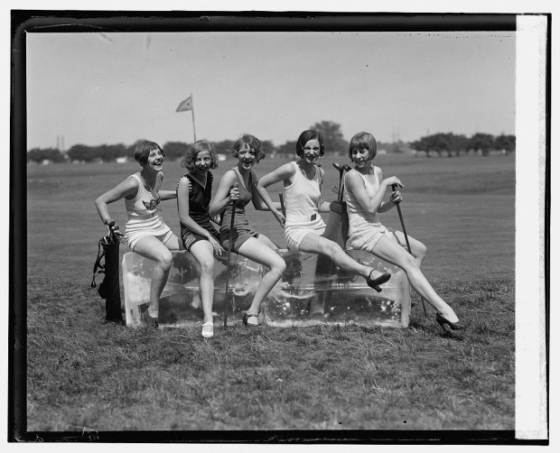 "Golf and bathing suits" (b) July 9, 1926