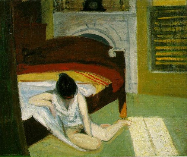 “Summer Interior” by Edward Hopper, oil on canvas, 24 x 29 inches, 1909