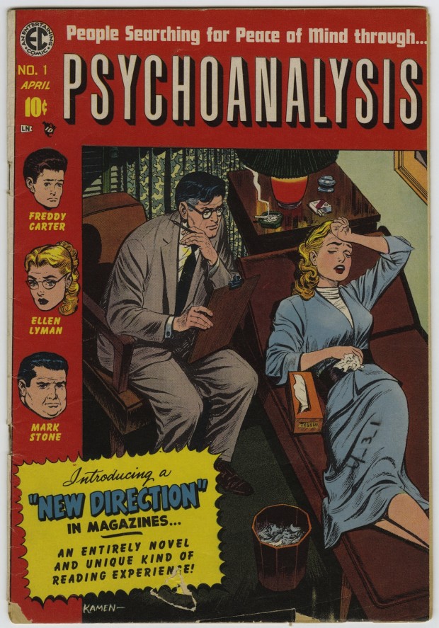 ‘Psychoanalysis’, New York, N.Y. : Tiny Tot Comics, no. 1, April 1955