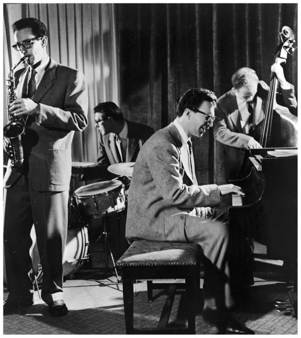 The Dave Brubeck Quartet, photo by Michael Ochs, ca. 1955. © Getty Images