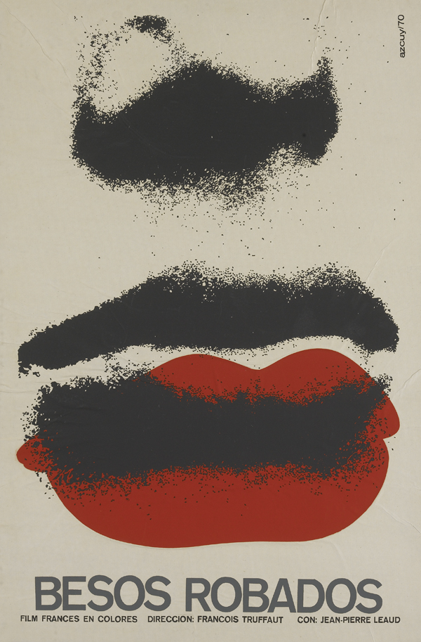 “Besos robados” (“Stolen Kisses”), by Azcuy, 49,4x75,5 cm, 1970. Creative Common BY-NC-ND 2.0