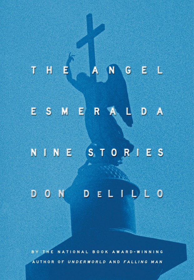 Cover for Don DeLillo collection of short stories ‘The Angel Esmeralda’, 2011