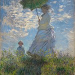 “Woman with a Parasol” by Claude Monet, 1875. From the National Gallery of Art.
